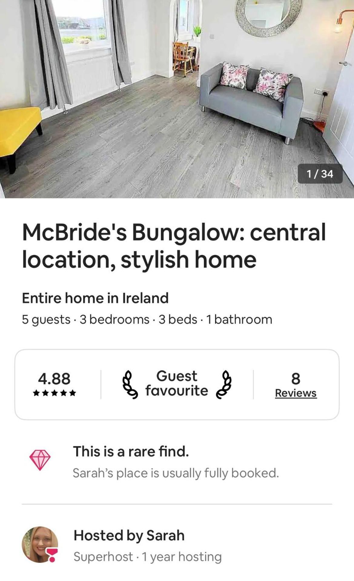 Mcbride'S Bungalow, Chapel Road Dungloe Donegal Town Bagian luar foto